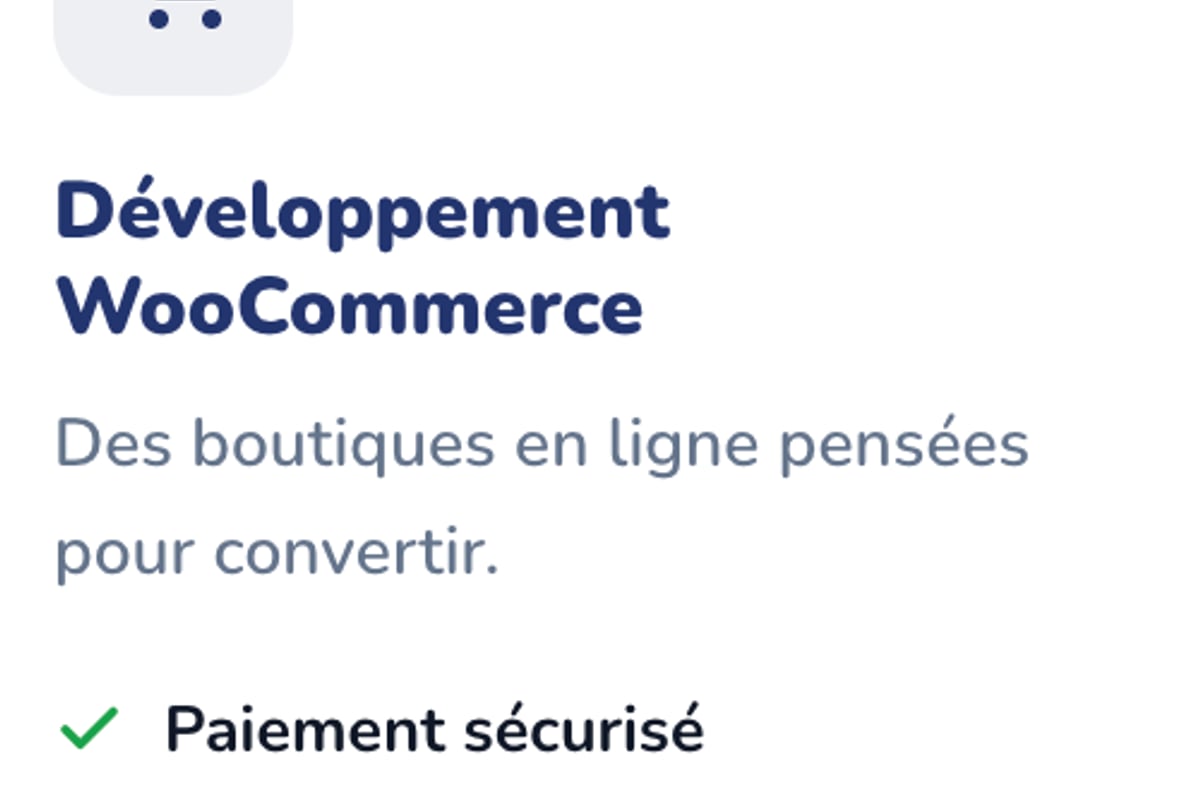 Développement WooCommerce - SpaceWeb