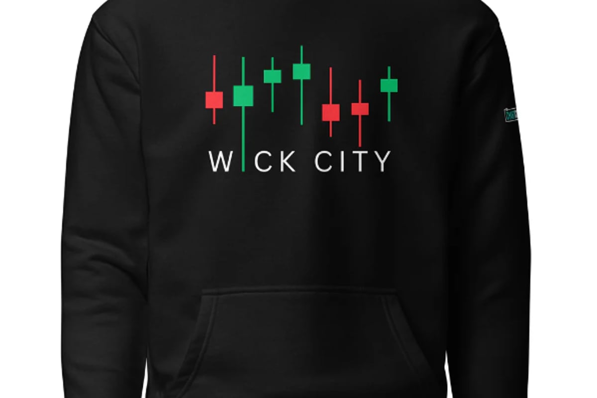 Wick City - Candlestick Trading Hoodie - The Chart Culture