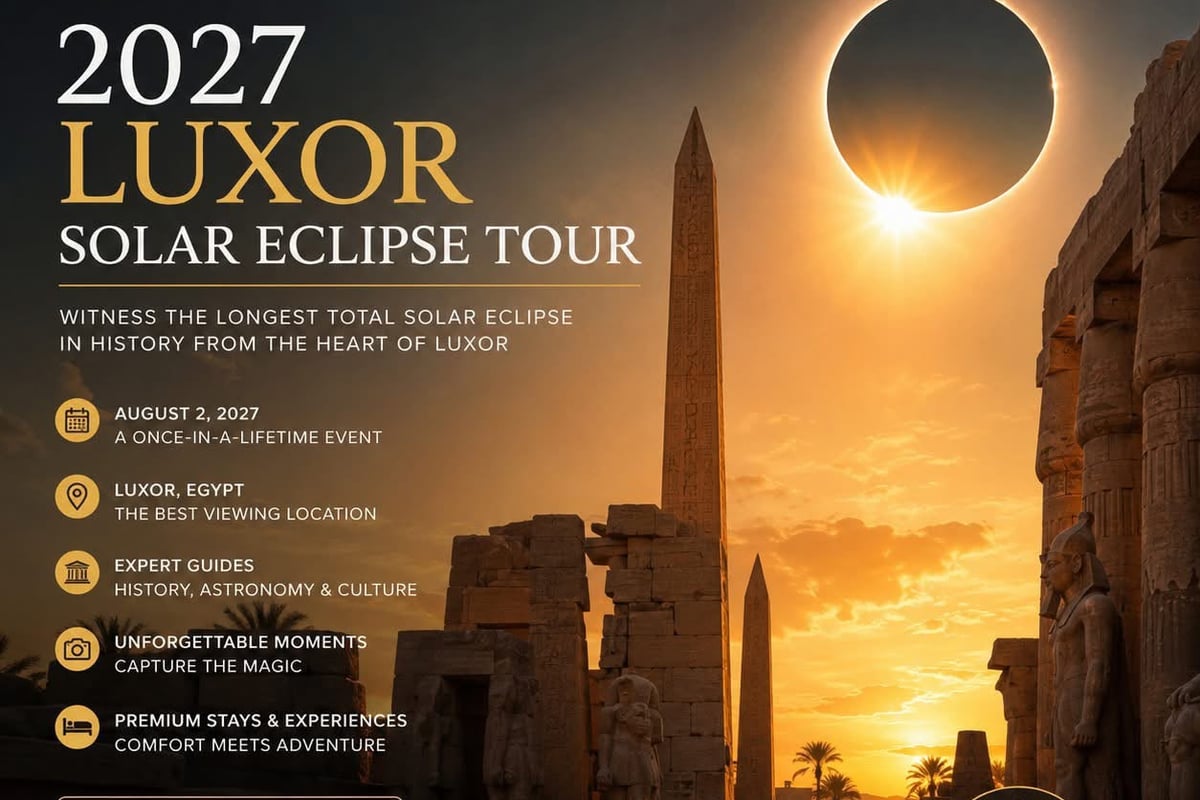 Egypt Total Solar Eclipse Tours 2027 - My Way To Egypt