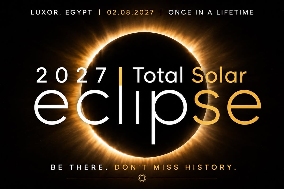 Egypt Total Solar Eclipse Tours 2027 - My Way To Egypt