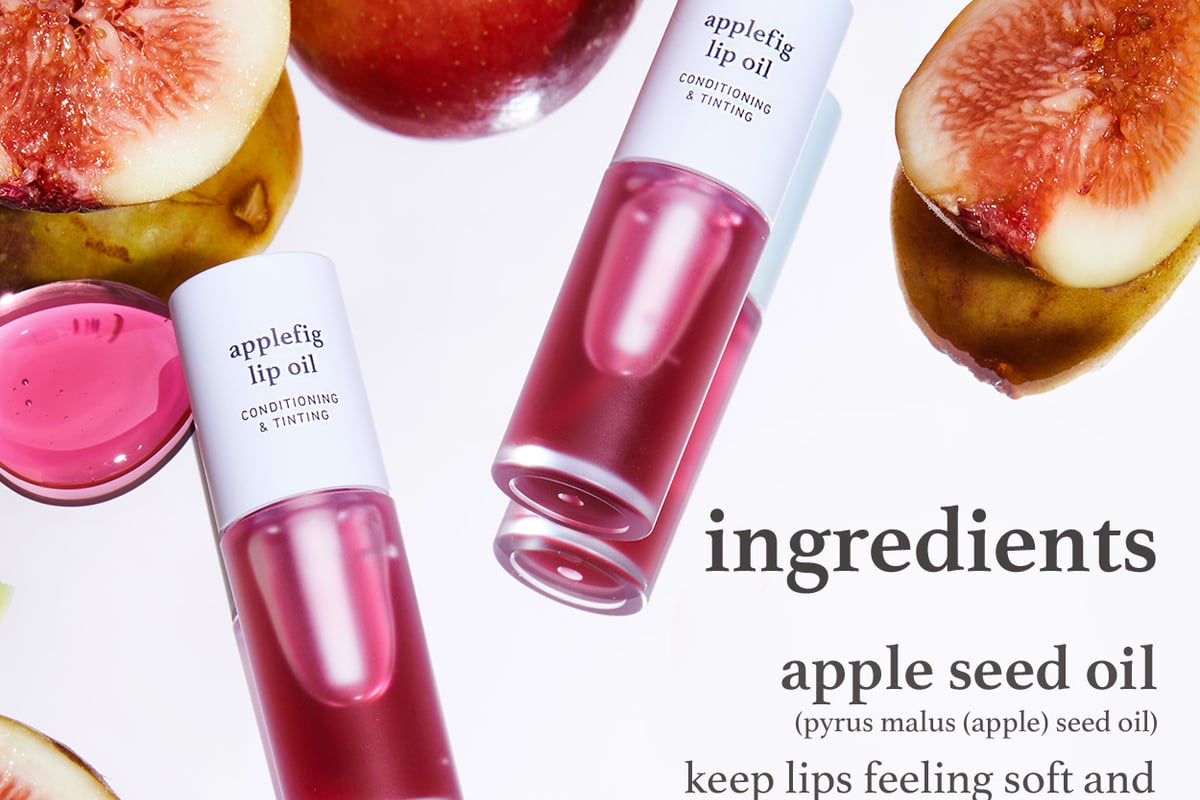 nooni applefig lip oil - nooni