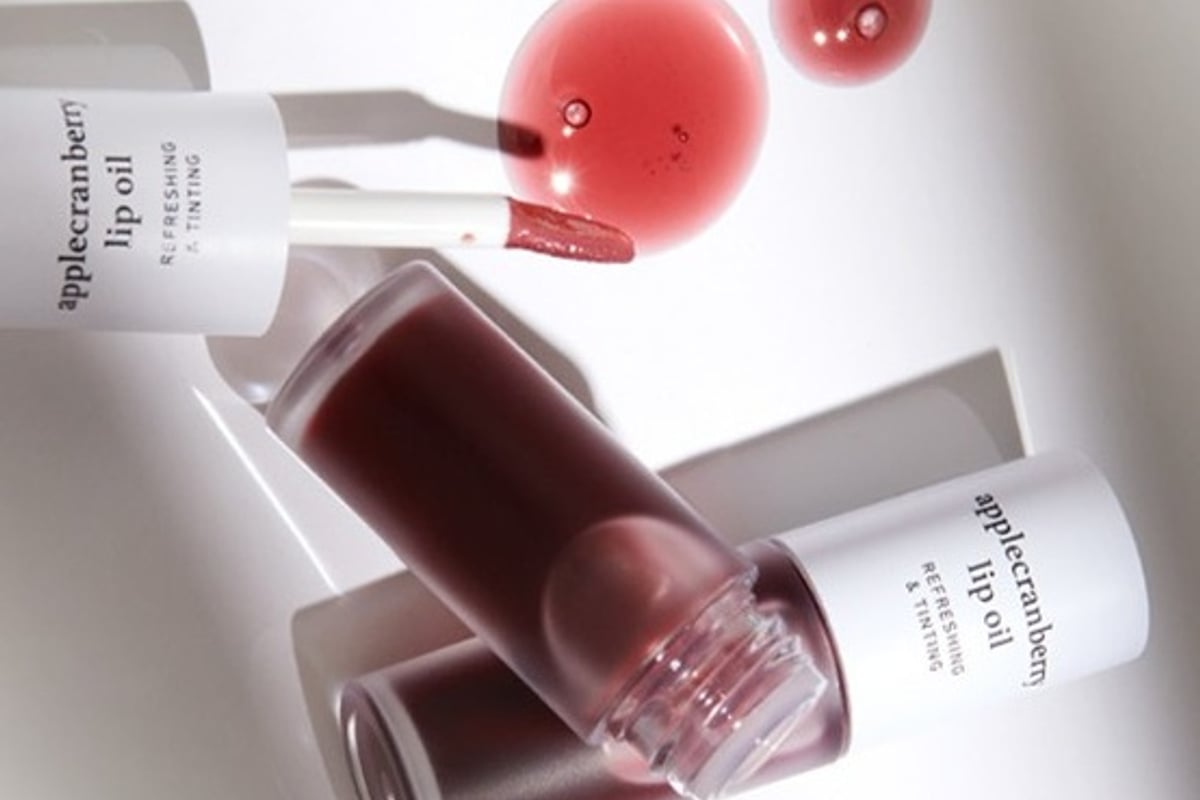 nooni applecranberry lip oil - nooni