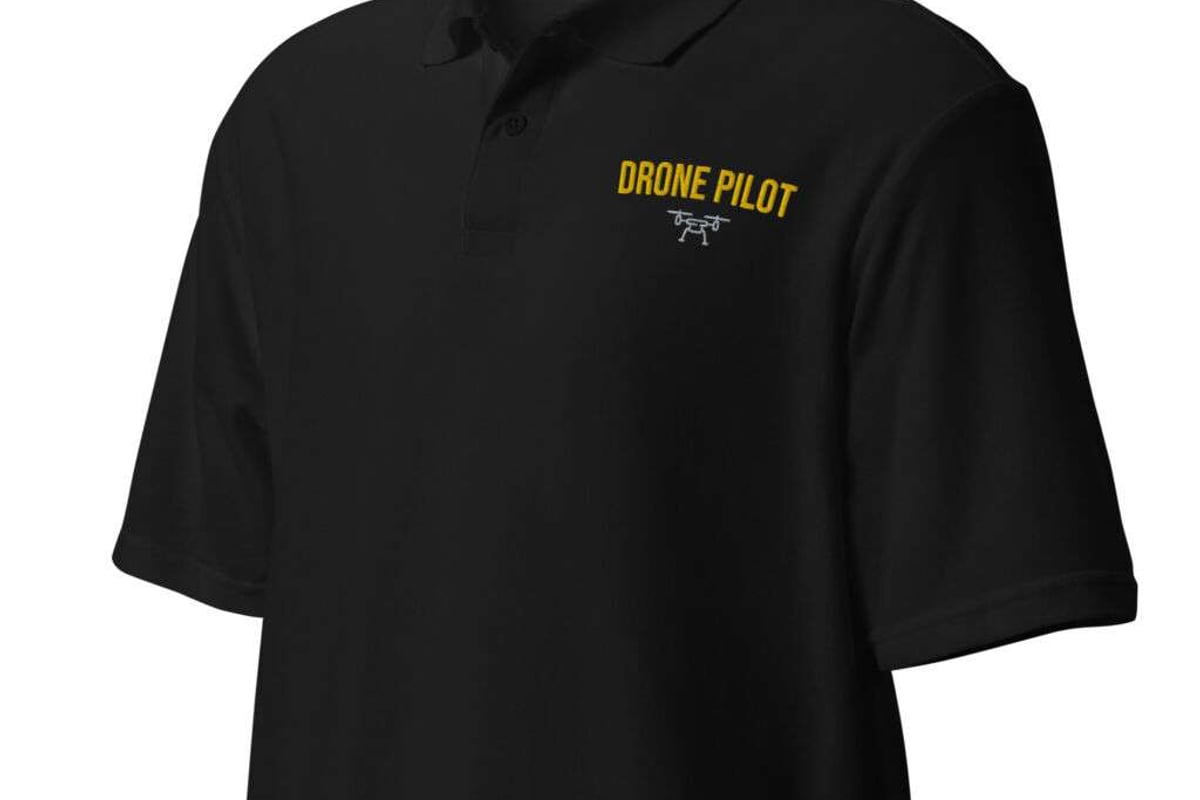 Drone Pilot Polo t-Shirt - PhotoDroneGuy.com