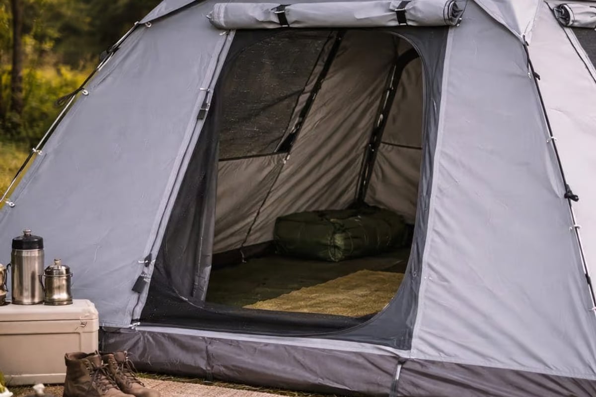 Premium Heavy-Duty Canvas Dome Tent - Ejenti Outdoor