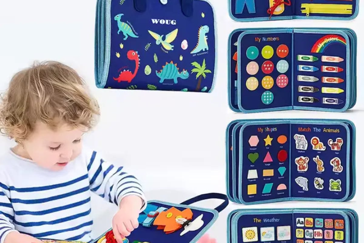 Montessori Busy Board – KIDZEEHUB - KIDZEEHUB
