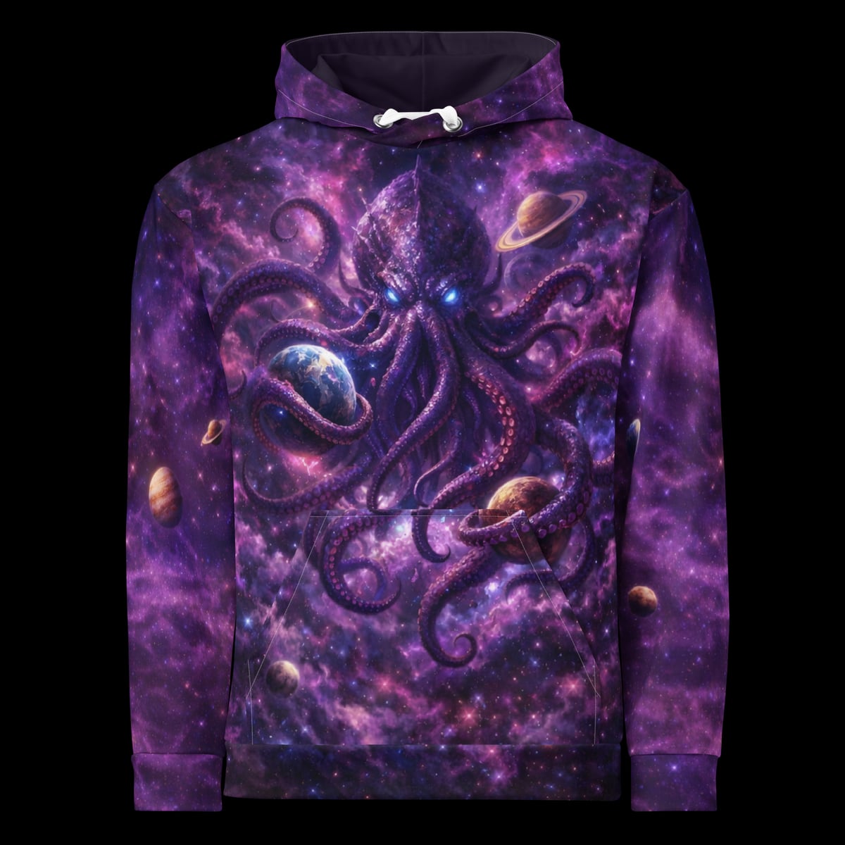 Cosmic Kraken Hoodie - TeninoVentures