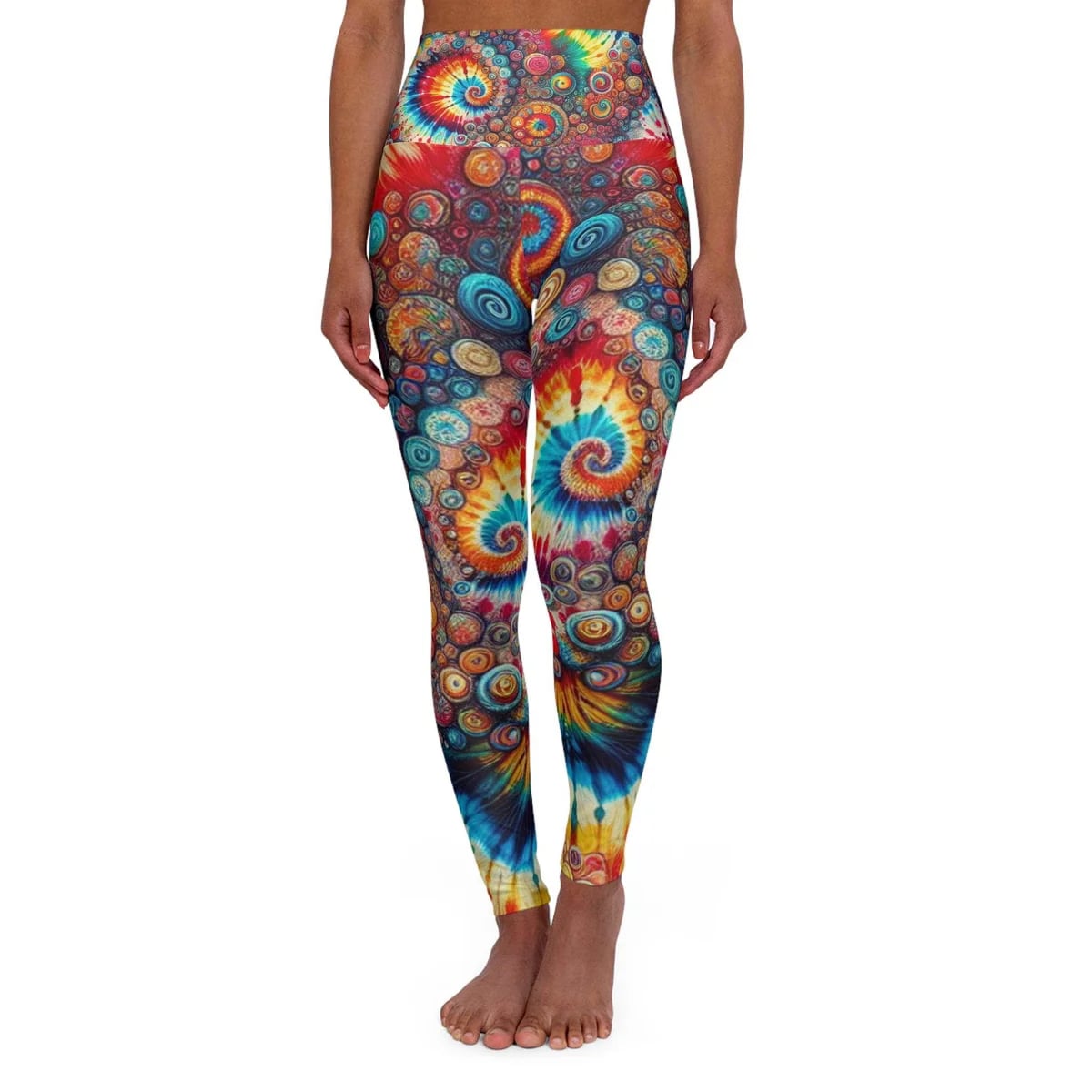 Rainbow Tie-Dye Leggings - TeninoVentures