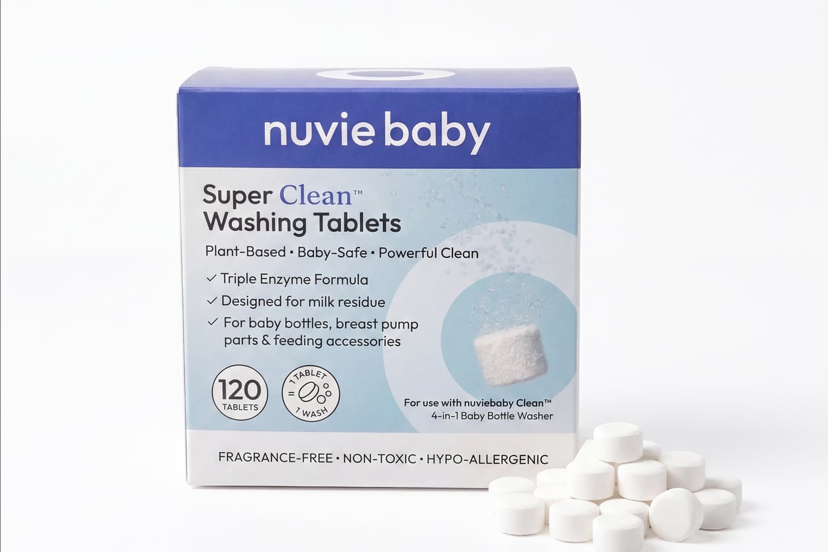 Super Clean™ Washing Tablets - nuviebaby