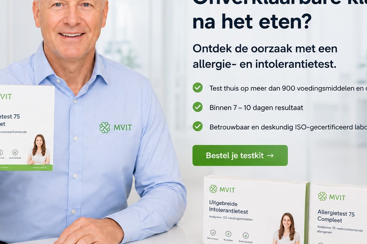 Complete Allergie-en Intolerantietest 75–Voeding en Omgeving - Mijn Voedsel Intolerantie Test