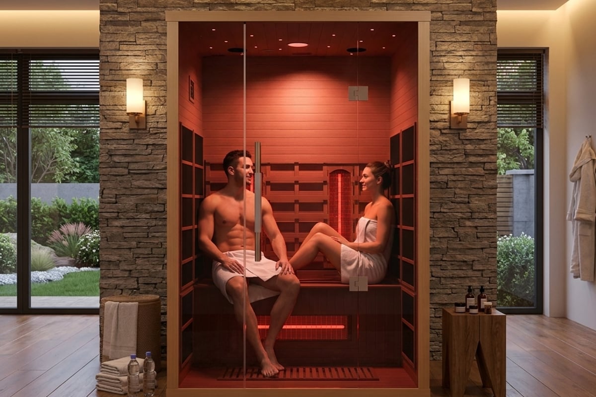 Orivon Wellness Lumin 2 Person Infrared Sauna - I N F R I U M