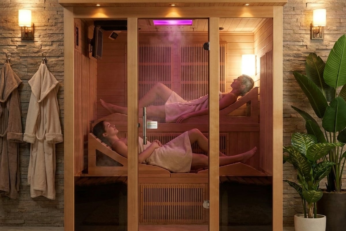 Monaco - 6 Person Near Zero EMF Far IR Sauna - I N F R I U M
