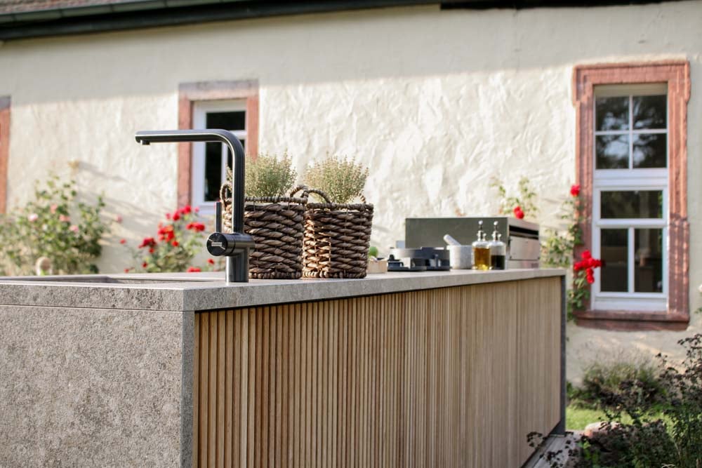 Cubic C1 Style Outdoor Kitchen - Cotswold Cooking Company