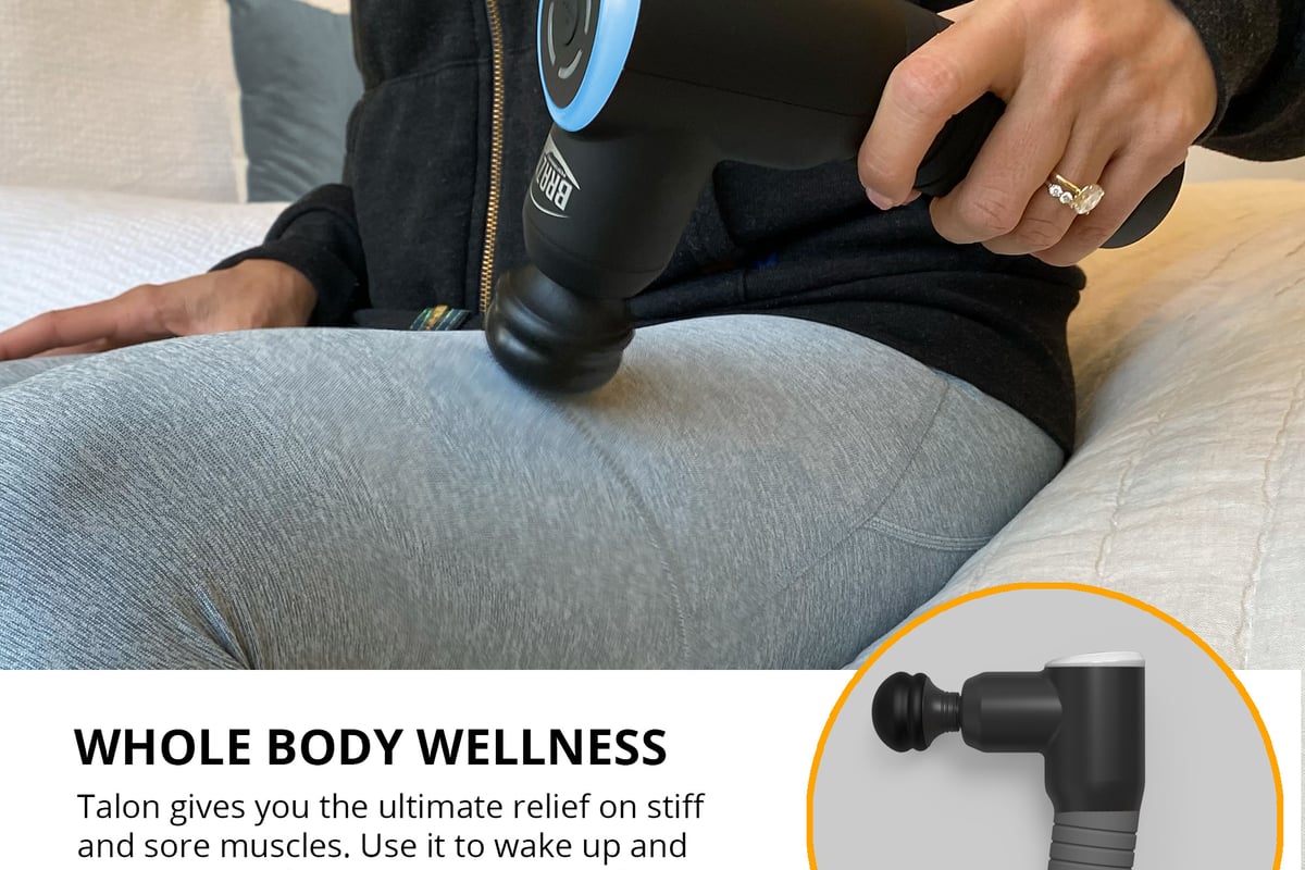 Talon Massage Gun - Massage Gun + Holder System - Brazyn Life