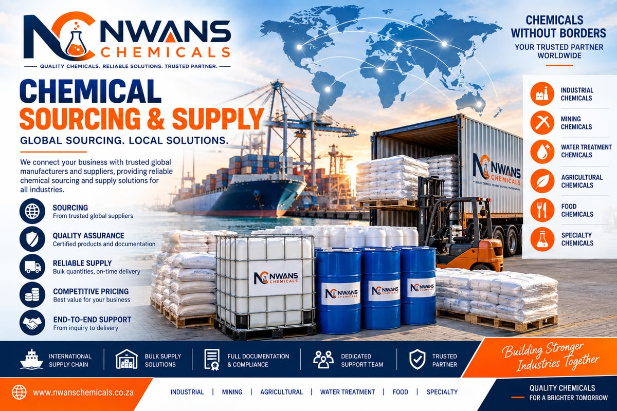 Chemical Sourcing & Supply - Nwans Chemicals