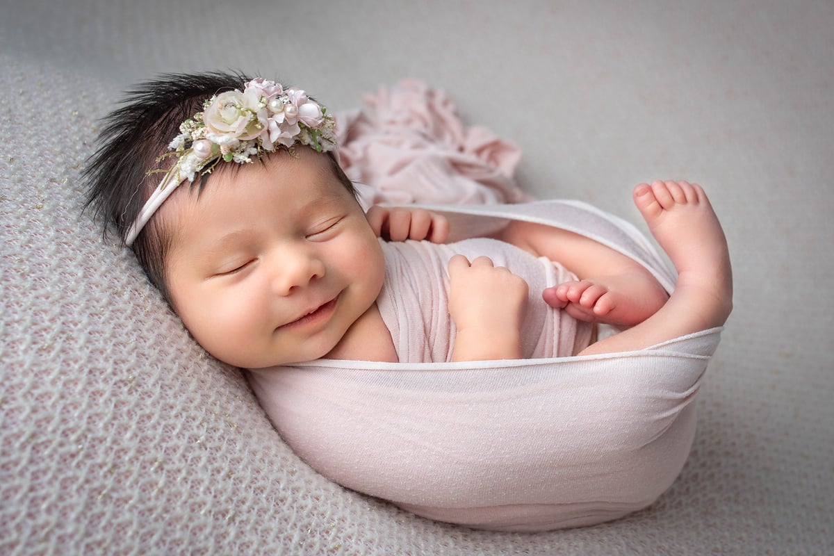 Newborn photography session - One Big Happy Photo, LLC