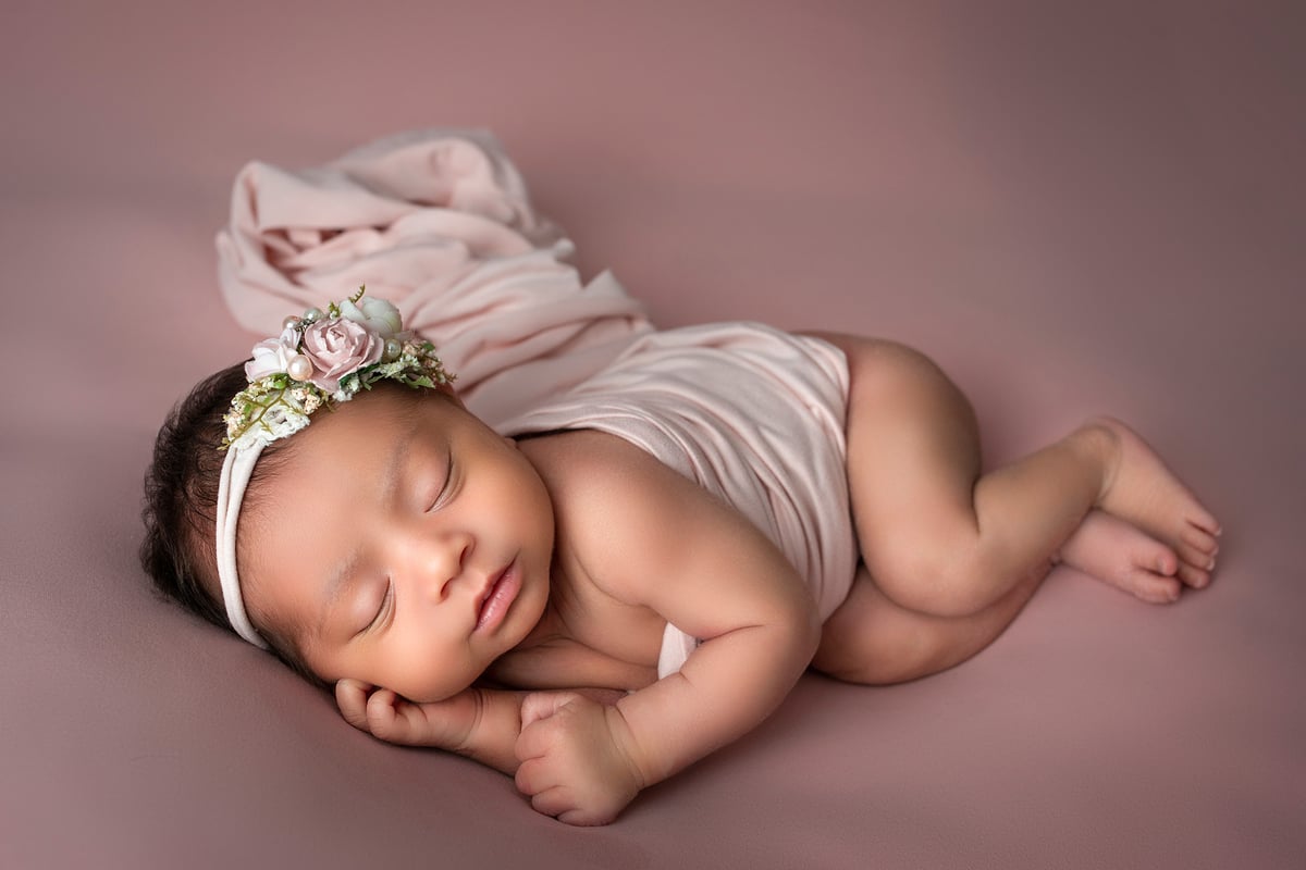 Newborn photography session - One Big Happy Photo, LLC
