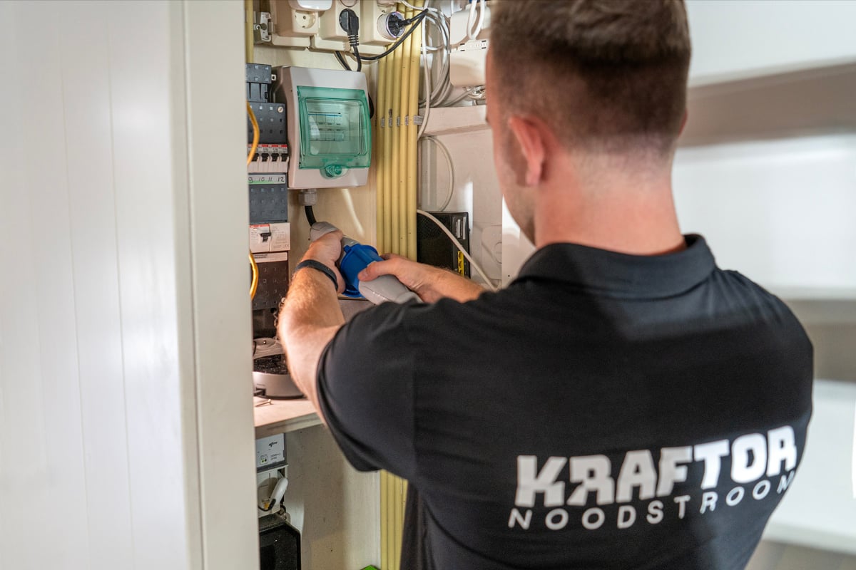 Complete Kraftor noodstroom installatie - Kraftor