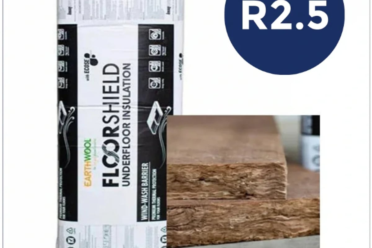 Floorshield R2.5 Underfloor Batts 90mm x 420mm x 1160mm 11 Pack (5.36m²) - Insulation Supplies Australia