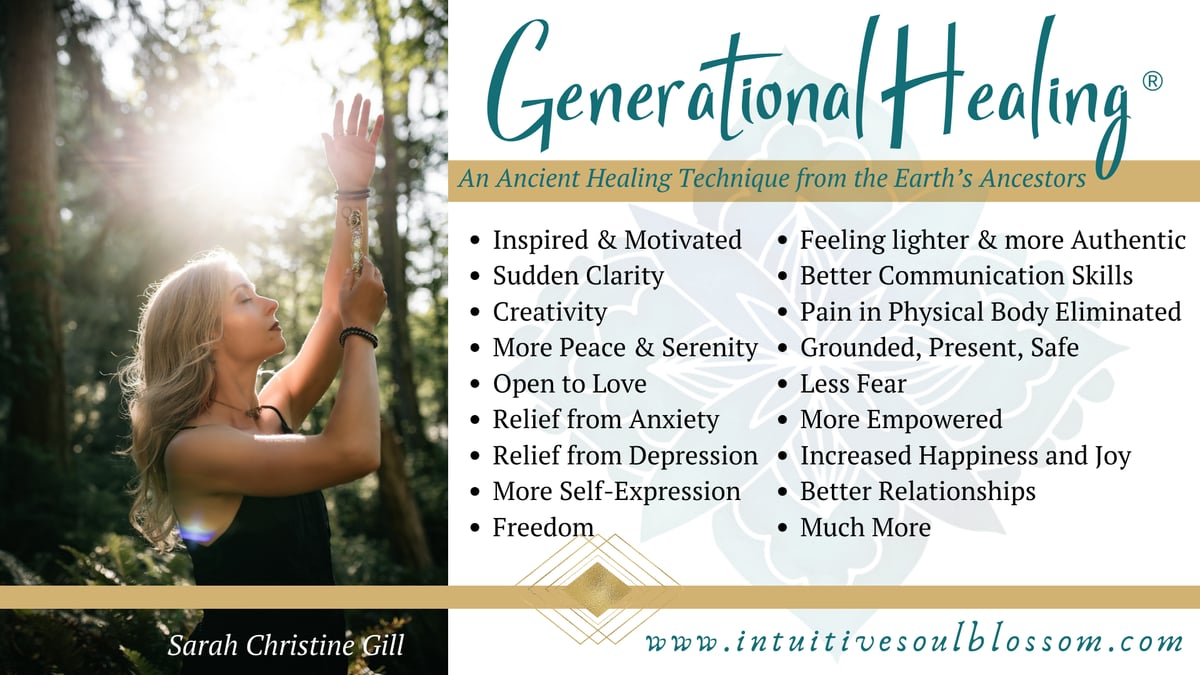 Generational Healing® Sessions - Intuitive Soul Blossom LLC