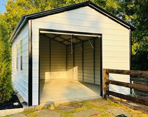 1771788804401 Fully Enclosed Metal Carports - Metal Structure Sales LLC