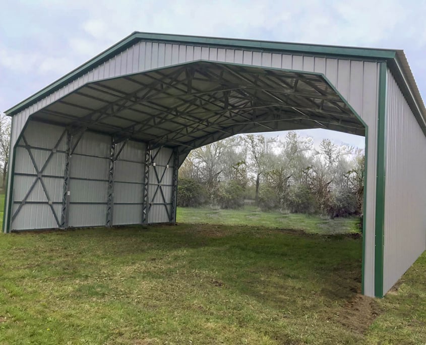 Wide Span Metal Stucutures Over 30' Wide - Metal Structure Sales LLC