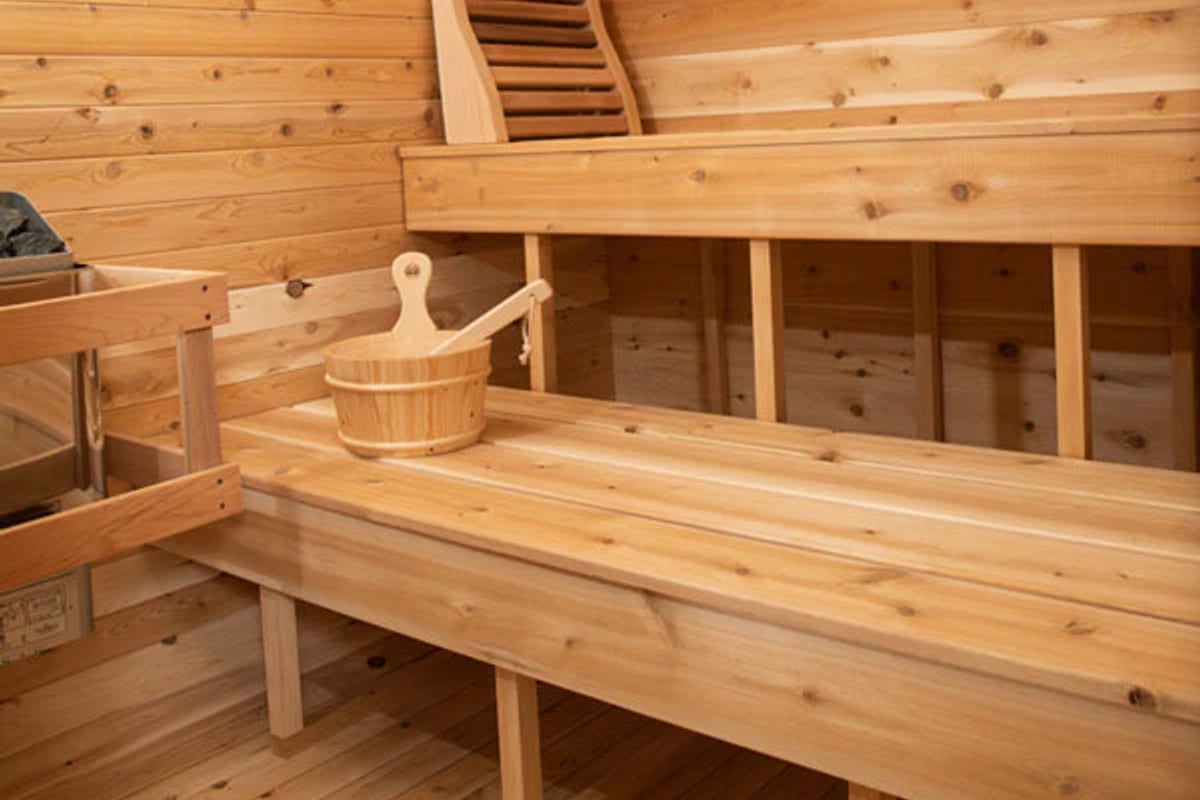 Canadian Timber Luna Sauna - LeisureCraft - RecoSauna