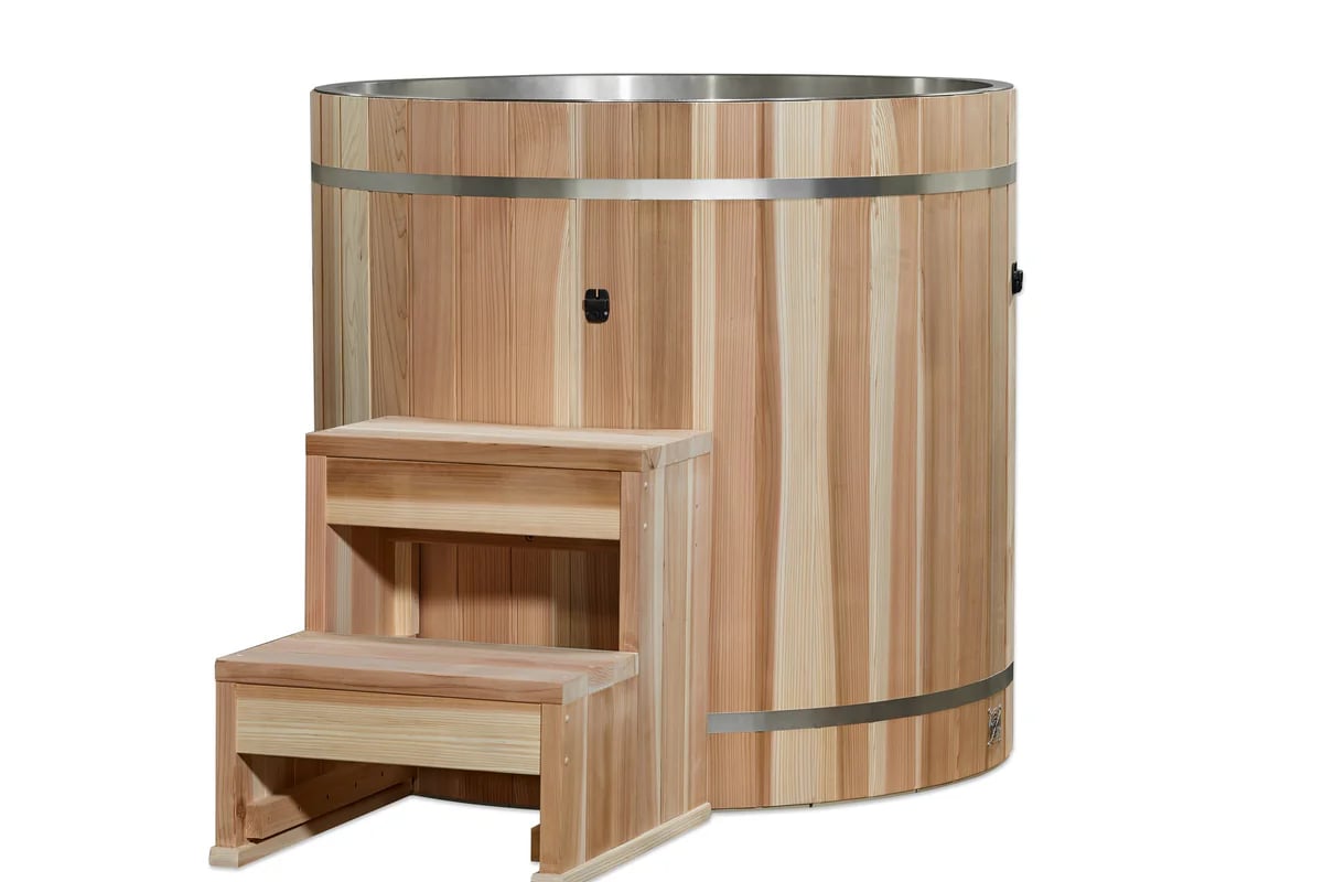 Dynamic Cold Therapy Barrel 304 Stainless Steel Cold Plunge - RecoSauna