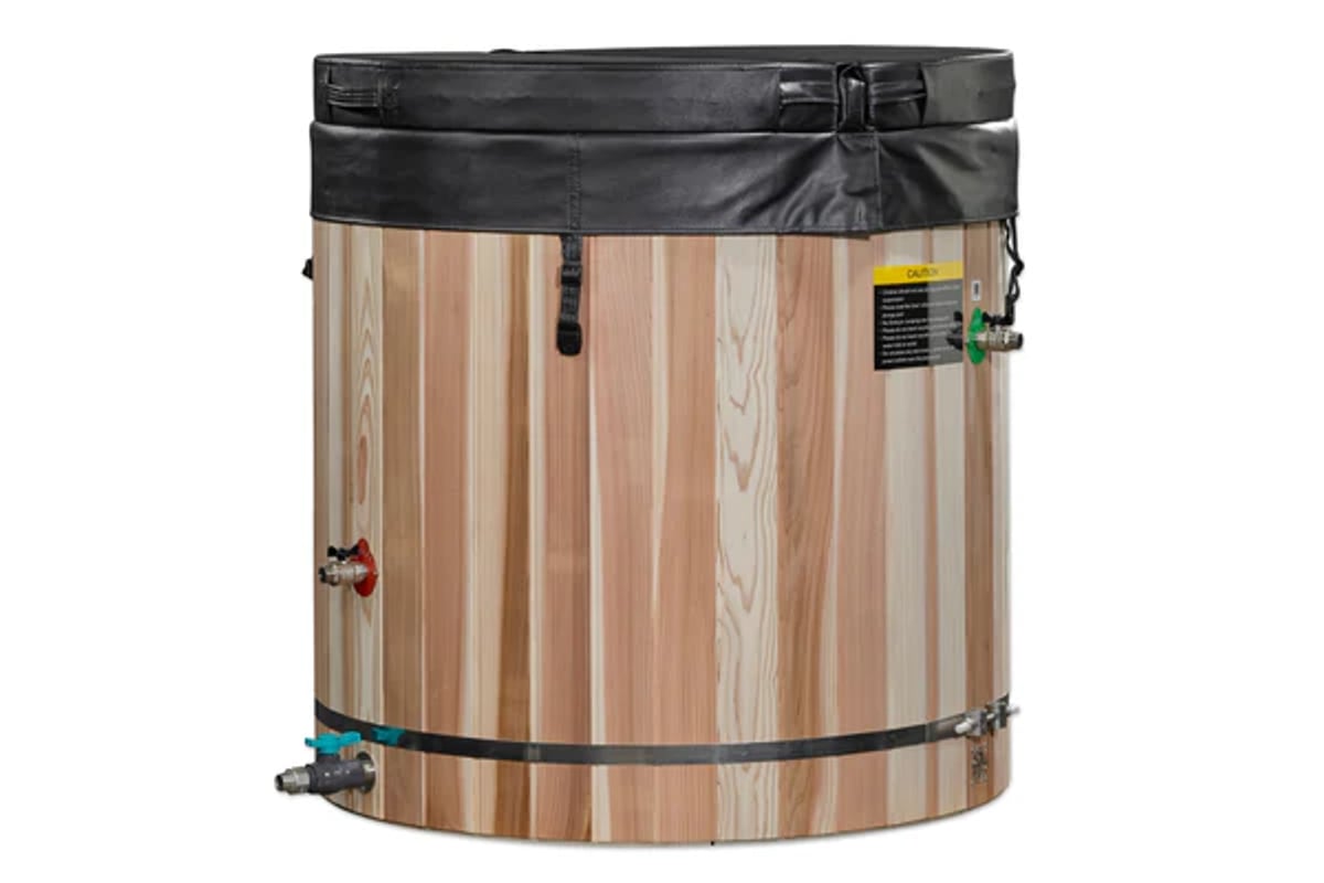 Dynamic Cold Therapy Barrel 304 Stainless Steel Cold Plunge - RecoSauna