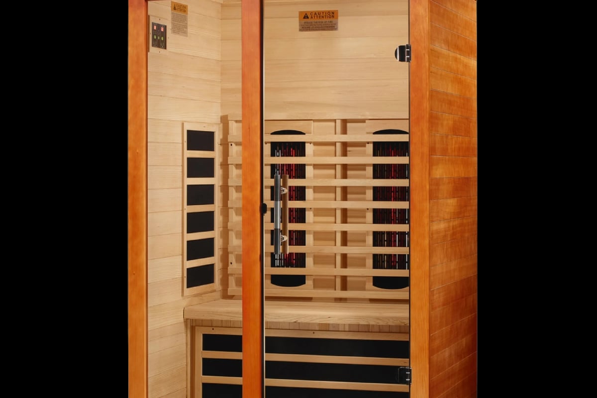 Golden Designs Llumeneres Full Spectrum Zero EMF Sauna - RecoSauna