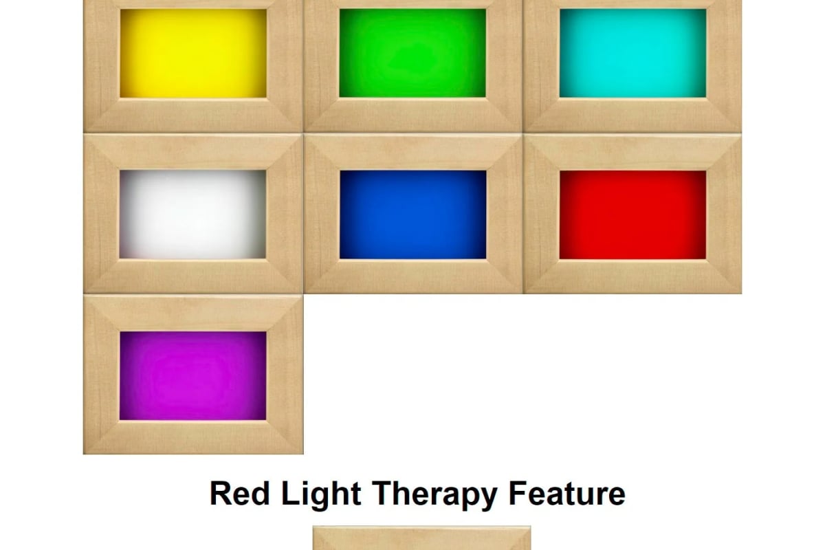 Golden Designs Llumeneres Full Spectrum Zero EMF Sauna - RecoSauna