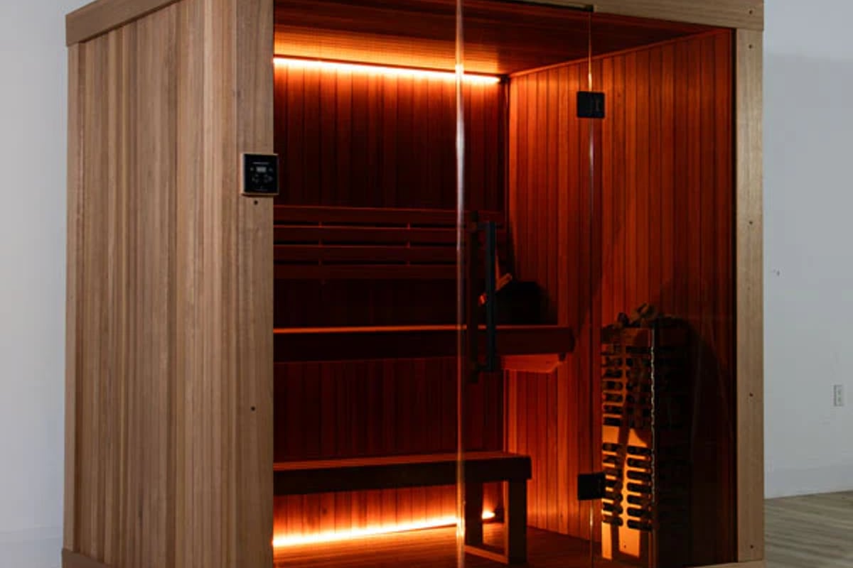 LeisureCraft Loft CT Element Indoor Sauna - RecoSauna