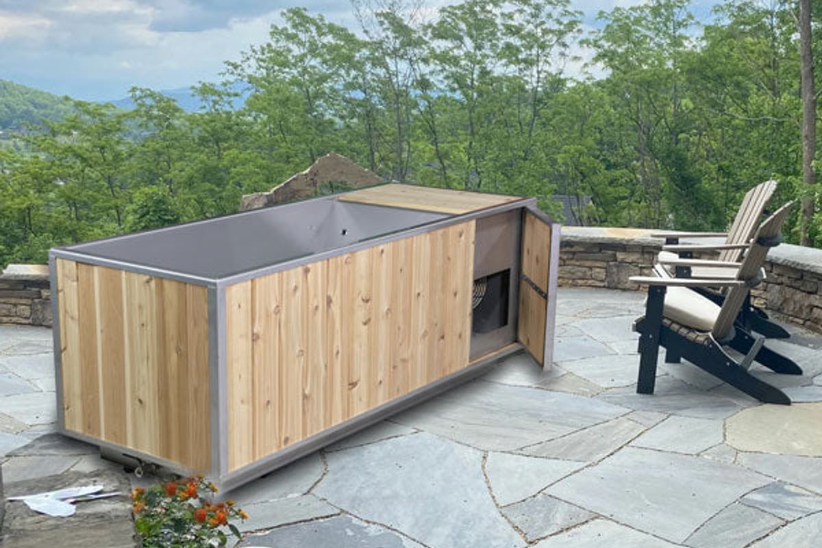 LeisureCraft Flow Cold Plunge - RecoSauna