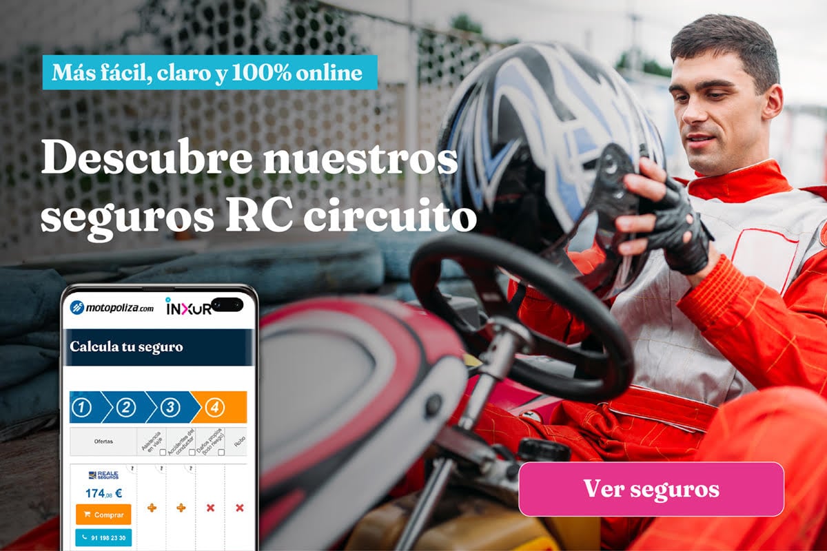 Seguro Responsabilidad Civil en circuito - Motopoliza.com