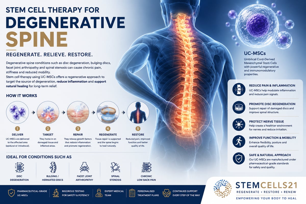Spine Stem Cell Treatment - StemCells21