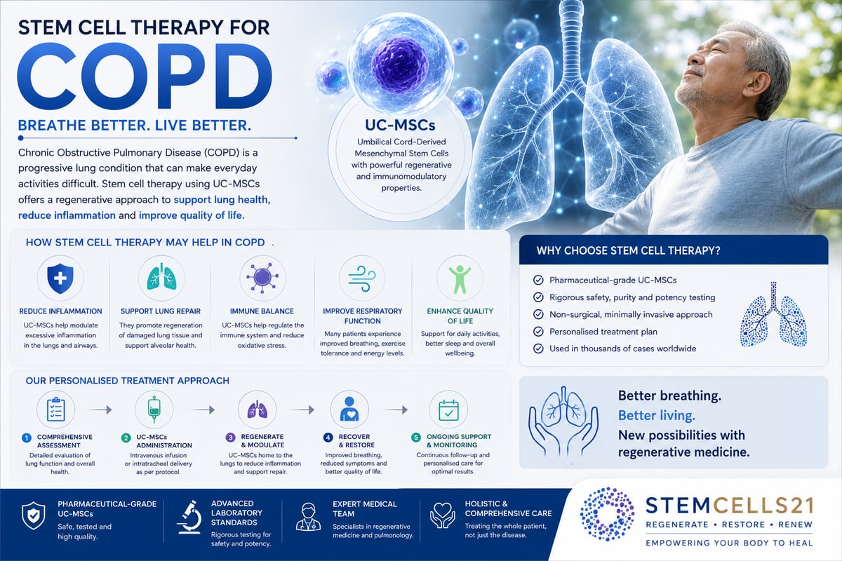 COPD Stem Cell Treatment - StemCells21