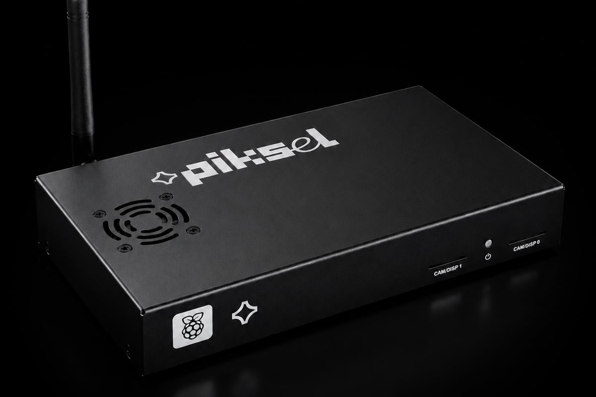 Piksel Box Digital Signage Media Player - Kurumsal Akron Yönetim Cihazı - Piksel