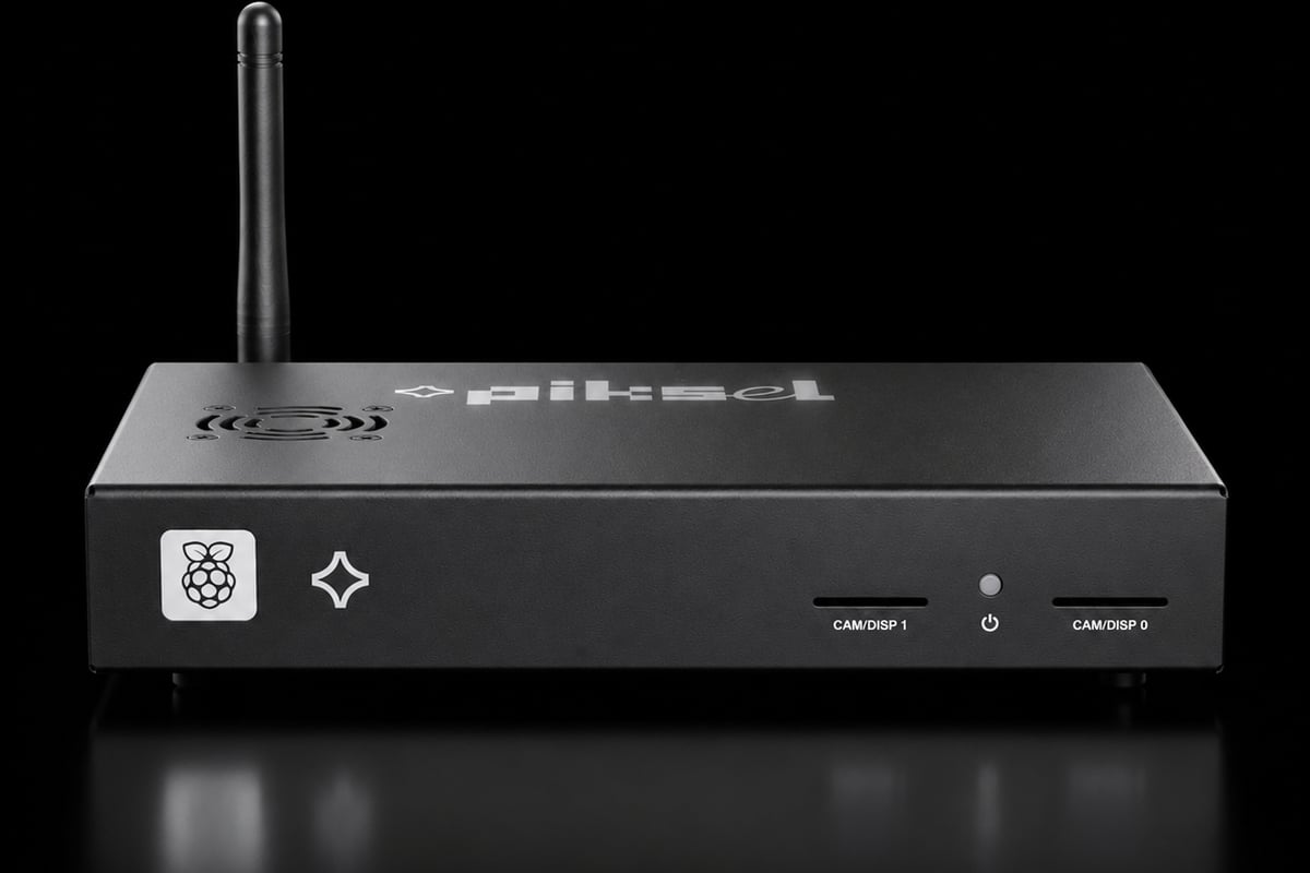 Piksel Box Digital Signage Media Player - Kurumsal Akron Yönetim Cihazı - Piksel