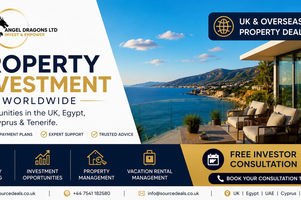 Egypt Real Estate Investments - Angel Dragons Ltd