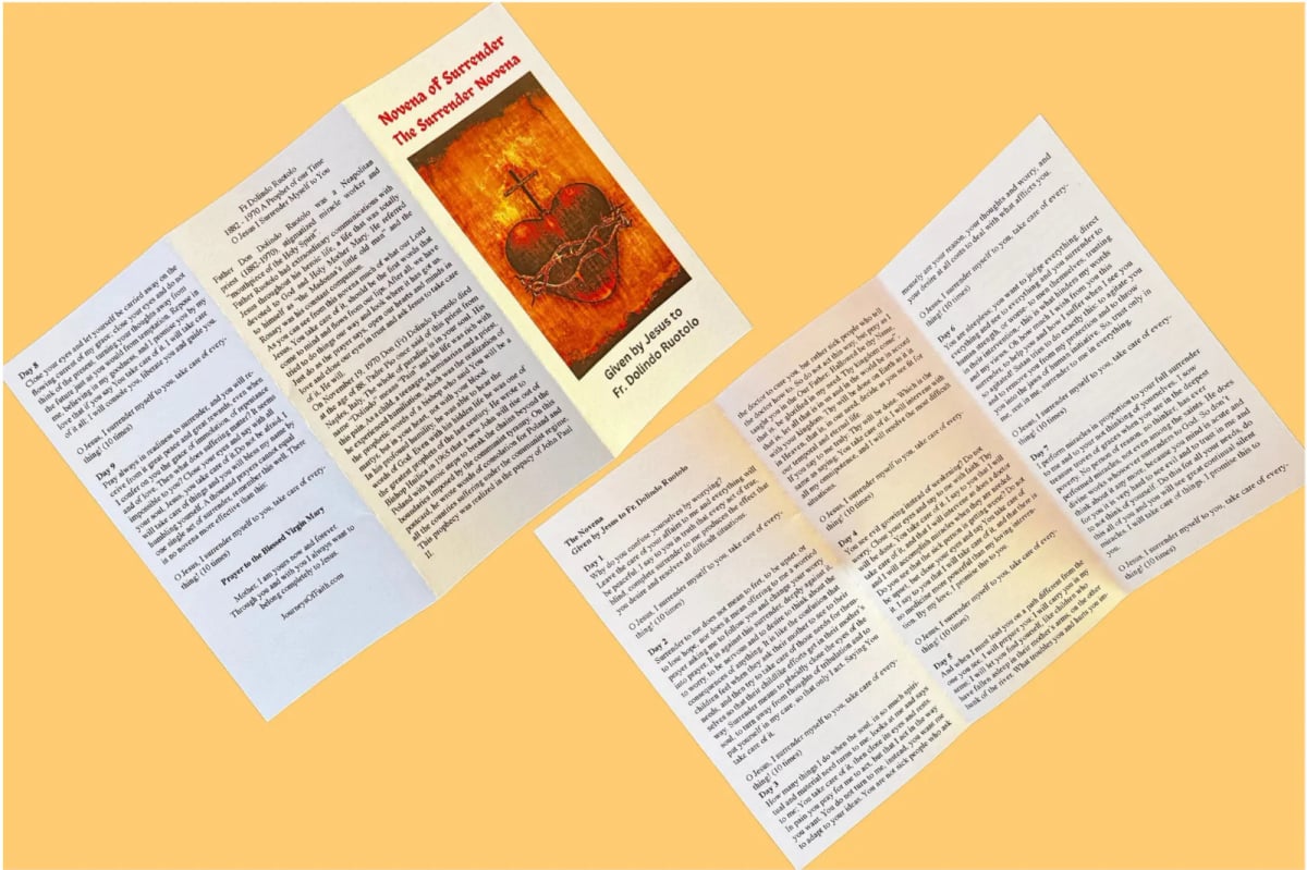Surrender Novena Packages - Journeys of Faith