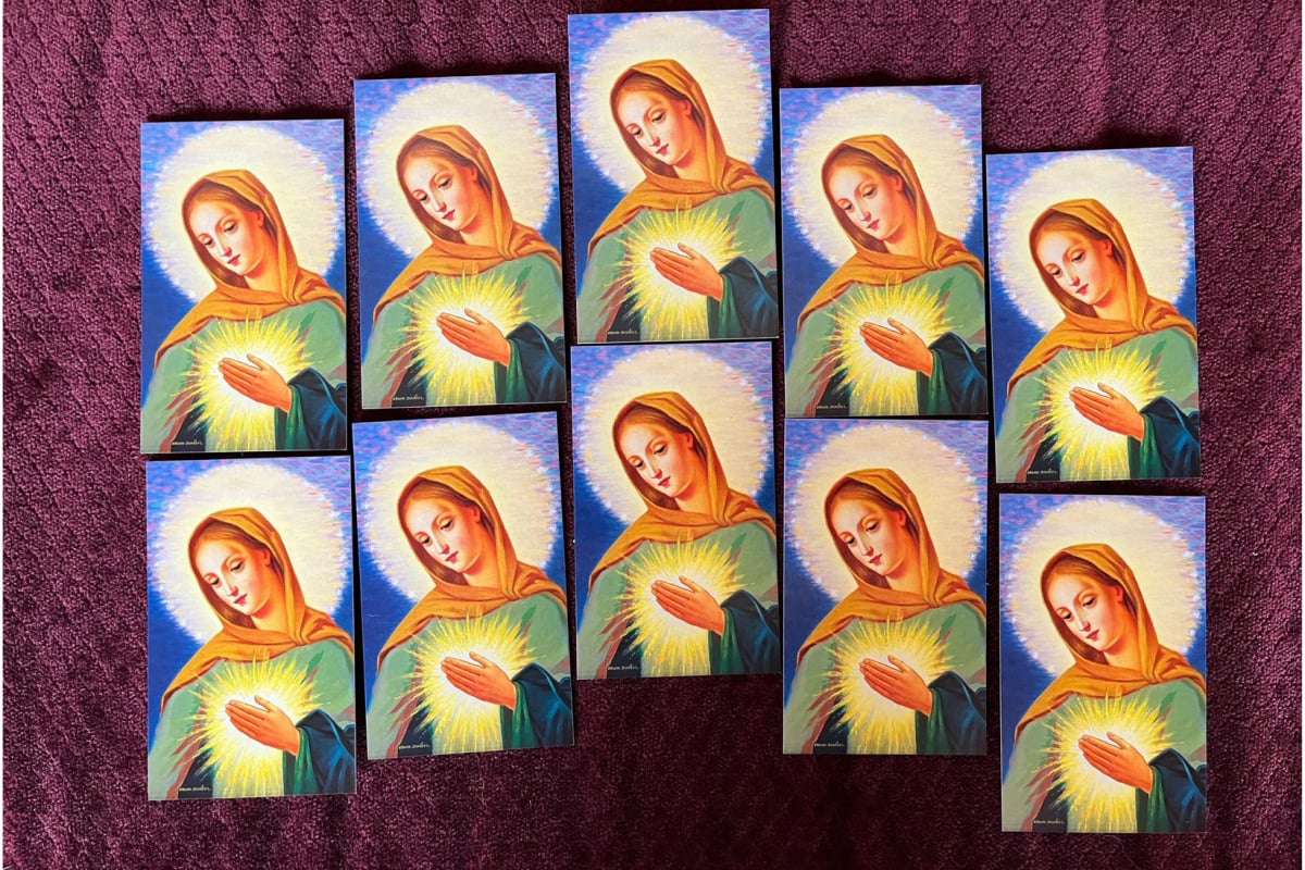 Flame of Love Unity Prayer Card Packages - Journeys of Faith
