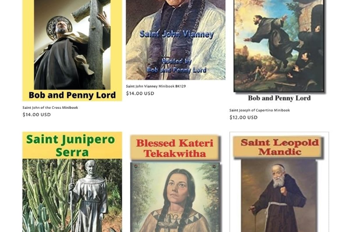 Catholic Saints Minibooks - Journeys of Faith