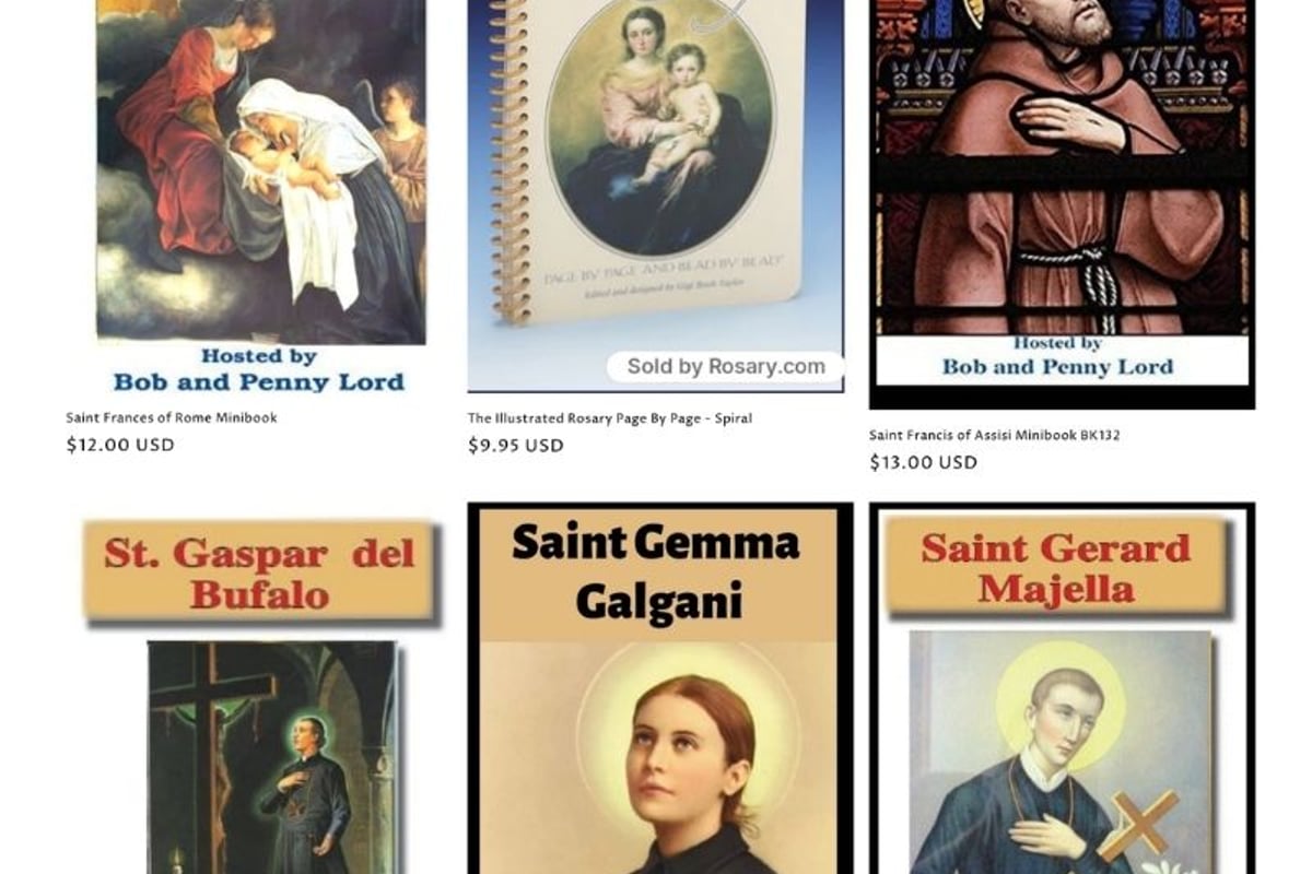 Catholic Saints Minibooks - Journeys of Faith