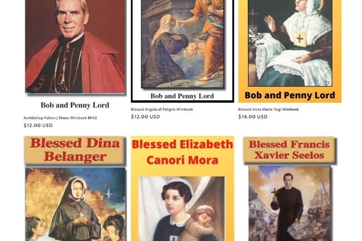 Catholic Saints Minibooks - Journeys of Faith