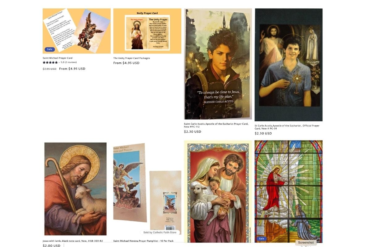 Prayer Cards and Novenas - Journeys of Faith