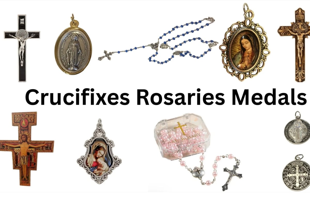 Crucifixes, Rosaries and Medals - Journeys of Faith