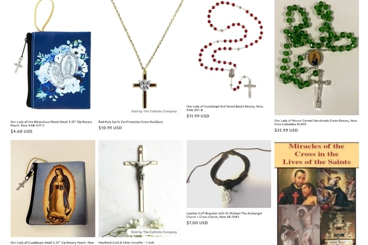 Crucifixes, Rosaries and Medals - Journeys of Faith