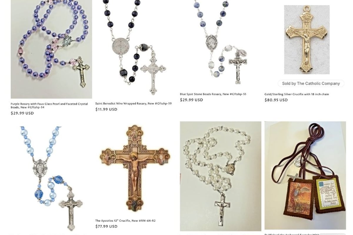 Crucifixes, Rosaries and Medals - Journeys of Faith