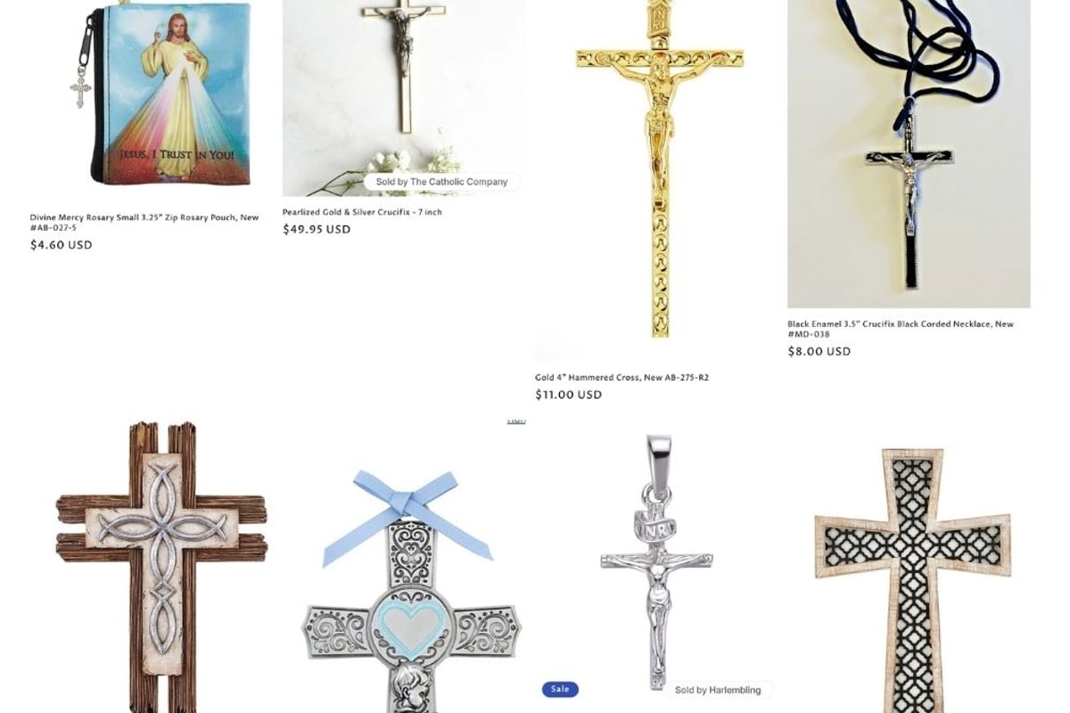 Crucifixes, Rosaries and Medals - Journeys of Faith