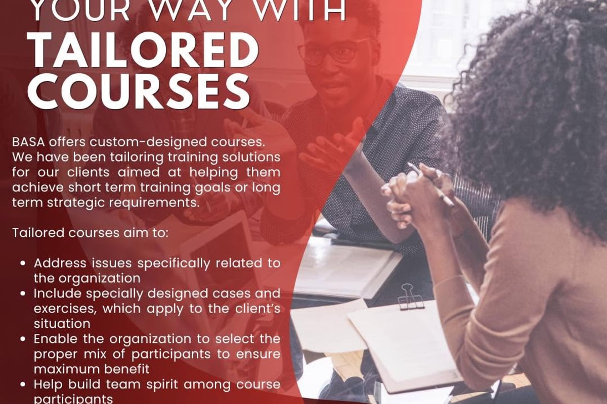 Certifications - BASA Training & Development