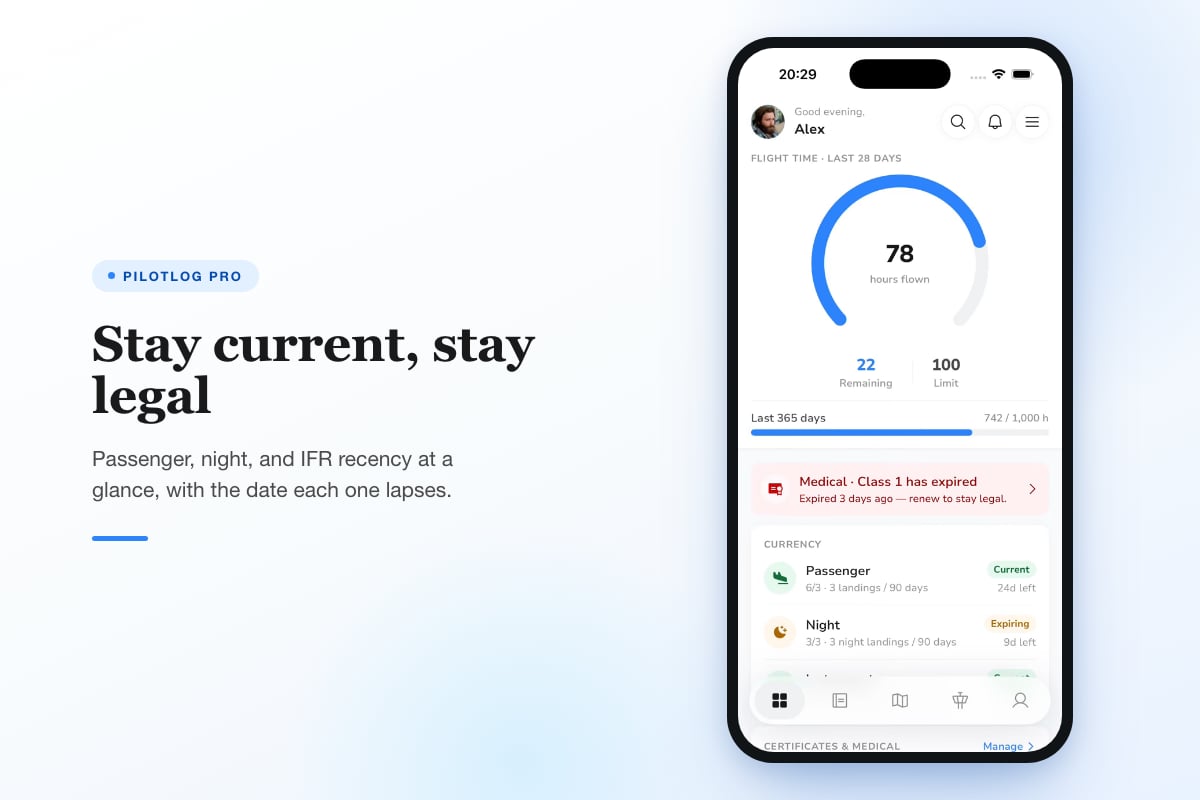 Pilotlog Pro - Pilotlog